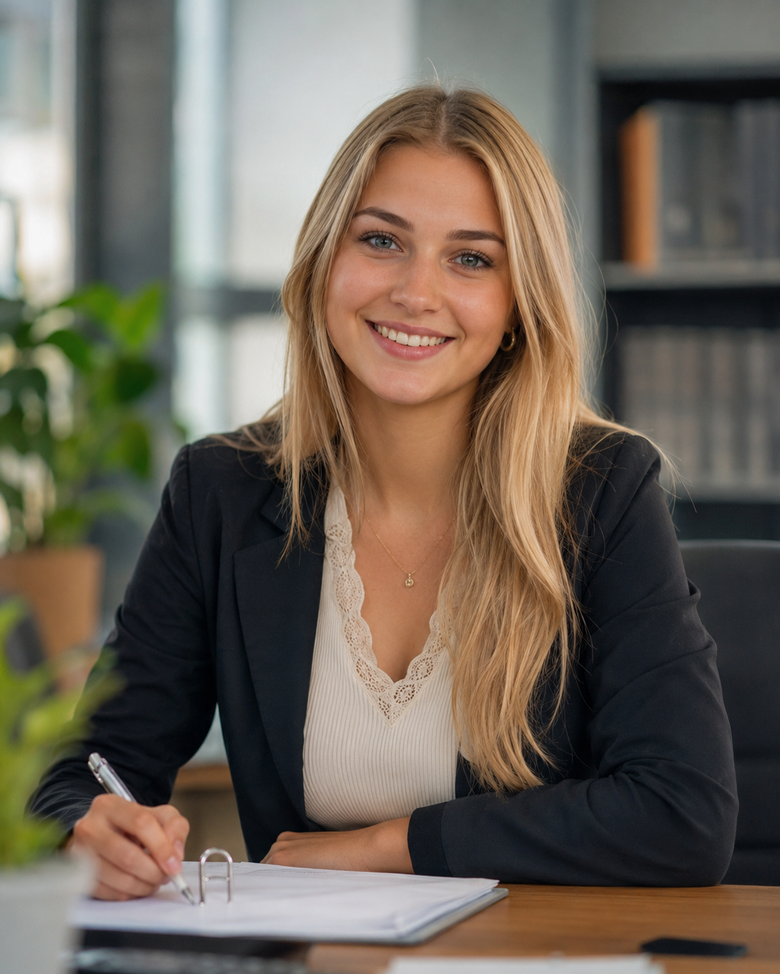 Lena Hofmann, Auszubildende